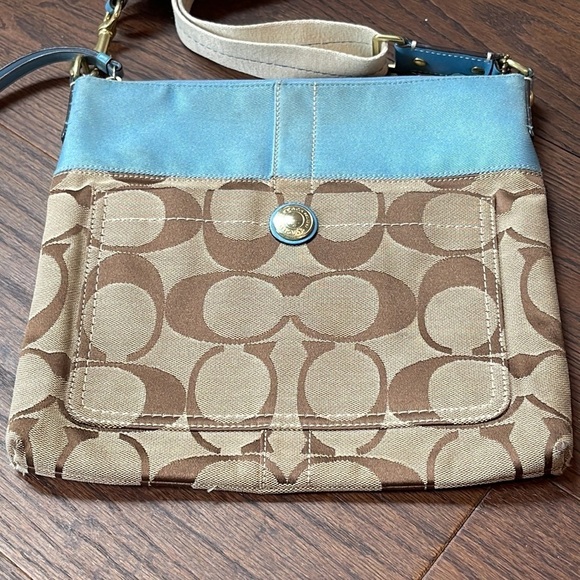 Coach Canvas Crossbody Bag - Picture 2 of 6